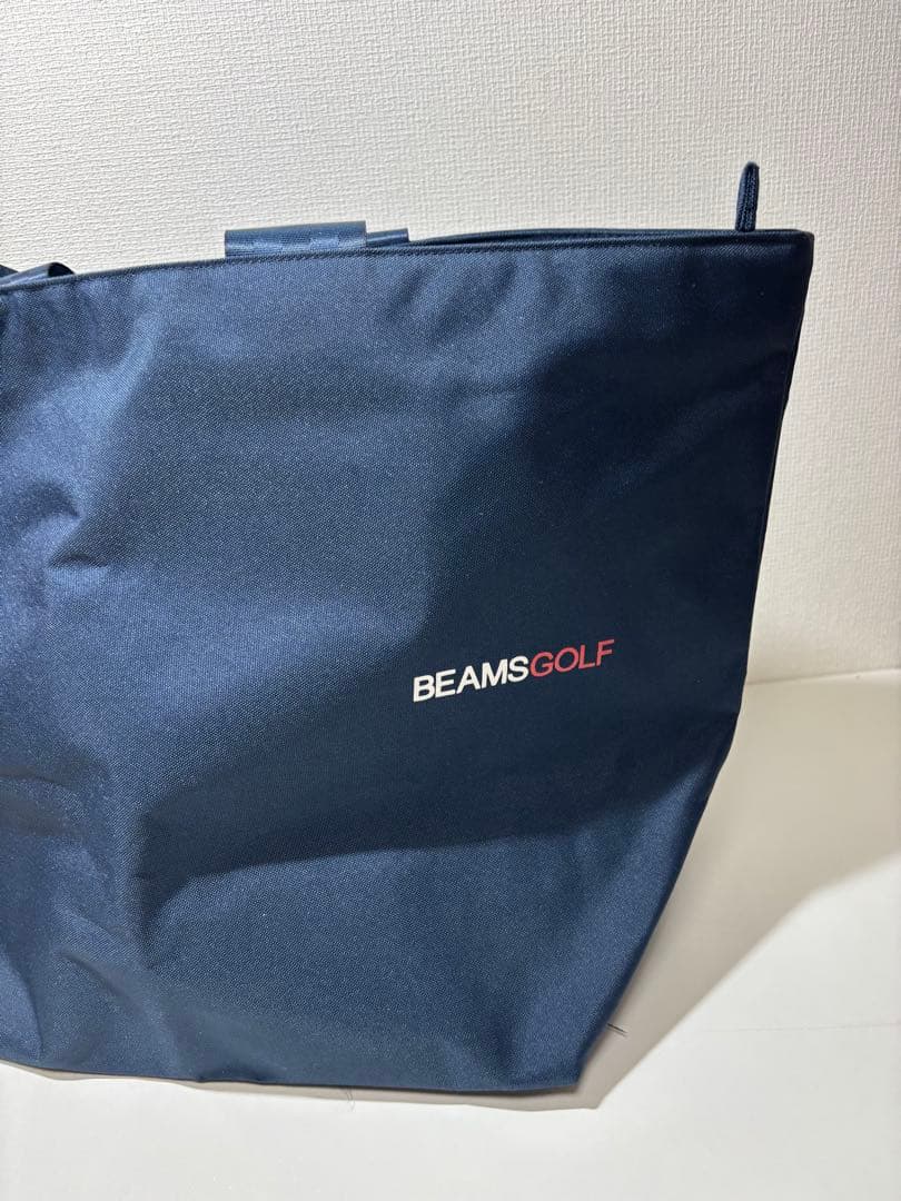 未使用品　BEAMS GOLF ネイビー ロッカーバッグ