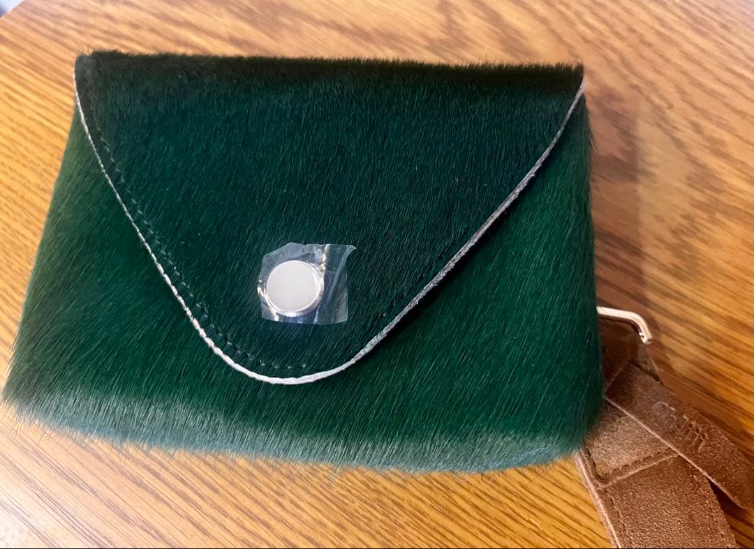 ch!iiiチーHairhide Mini bag新品グリーン