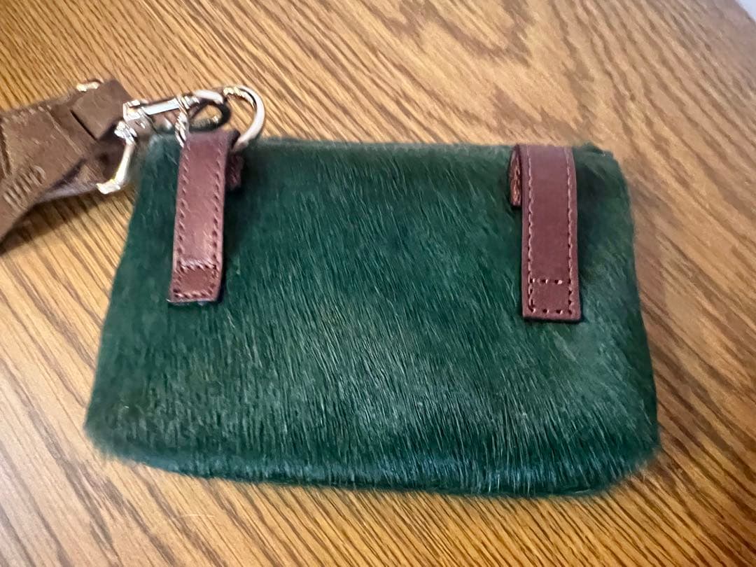 ch!iiiチーHairhide Mini bag新品グリーン