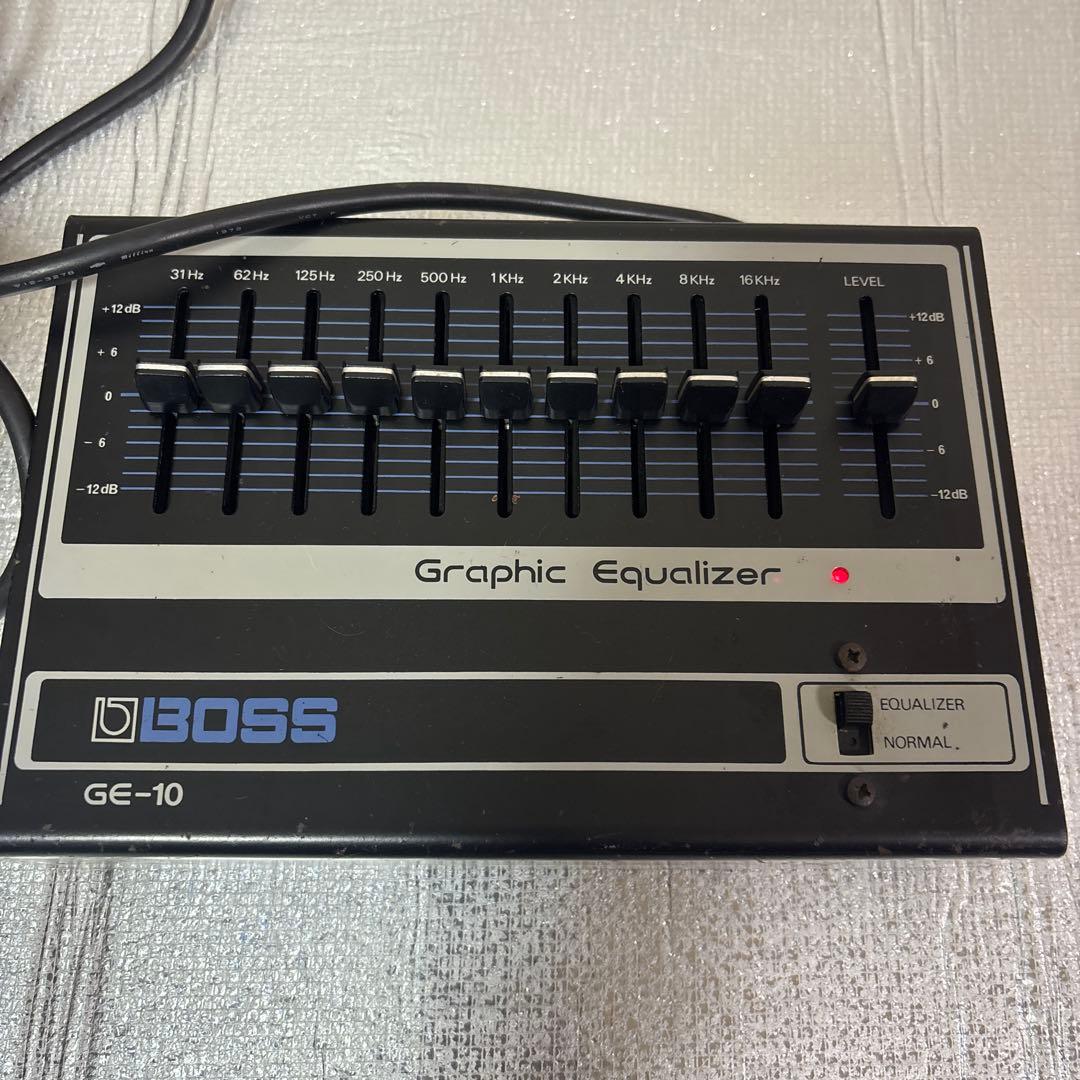 M*a様 BOSS GE-10 グラフィックイコライザー