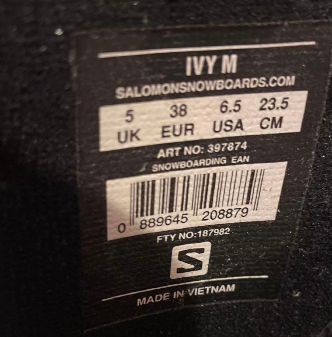 Salomon Ivy スノーボードブーツ 女性用