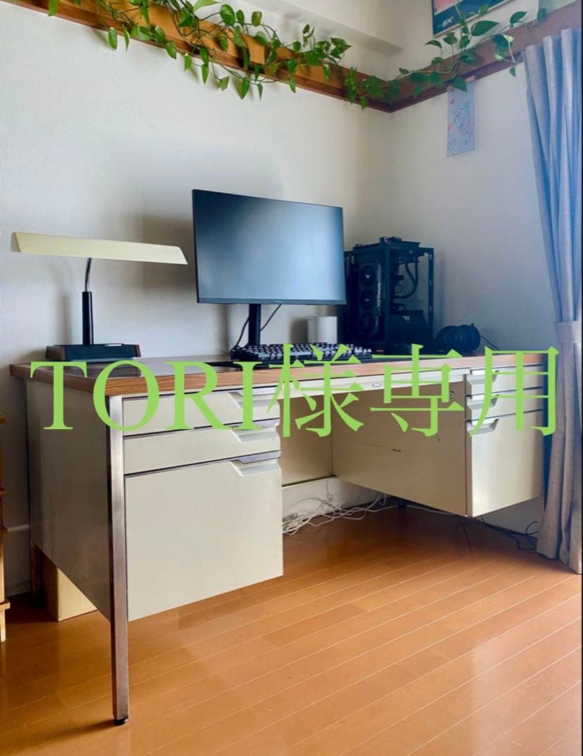 TORI - コクヨ 両袖デスク レトロヴィンテージ