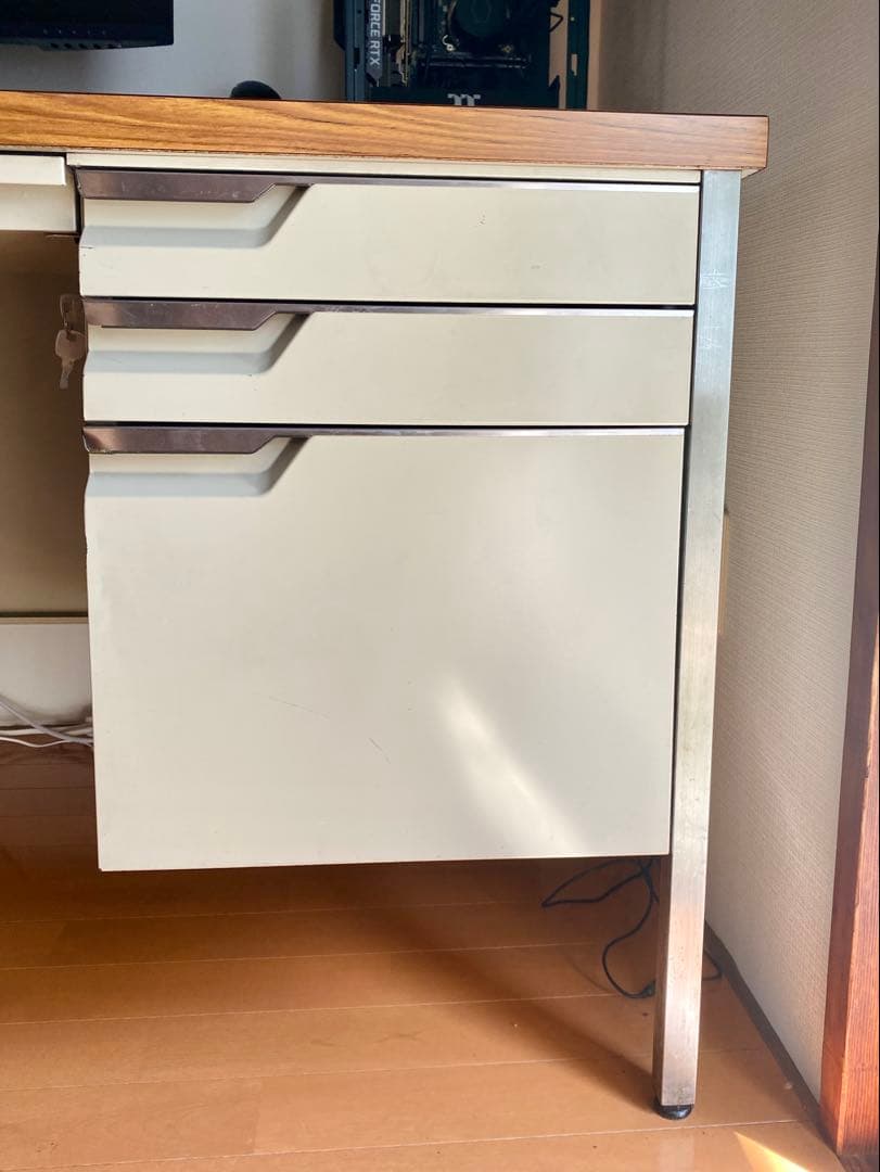 TORI - コクヨ 両袖デスク レトロヴィンテージ