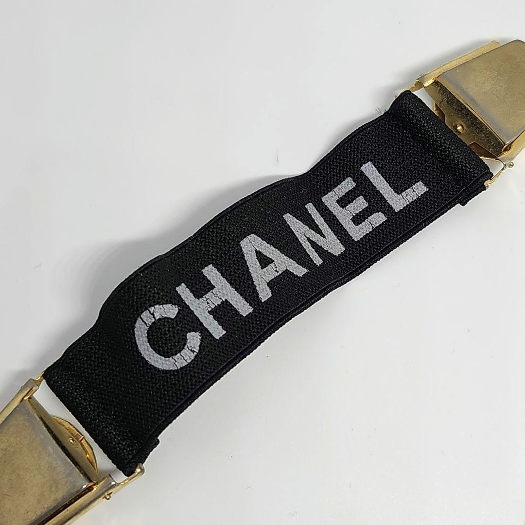 CHANEL シャネル アームバンド アームクリップ ゴールド ブラック 黒