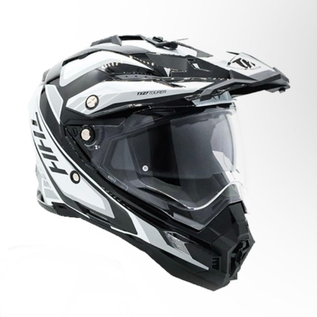 THHヘルメットTX-27 XLサイズ25年新品購入　オフロード　おまけ付