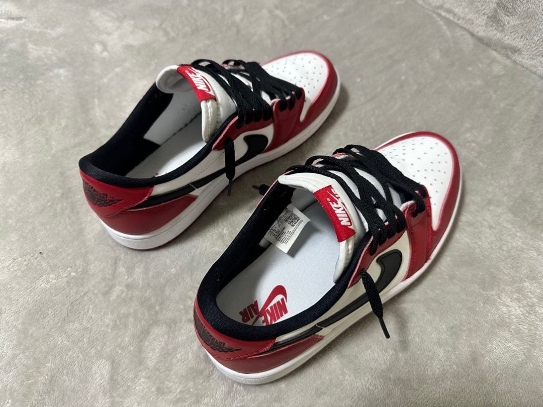 靴 Nike AirJordan1 RetroLow OG Chicago2025