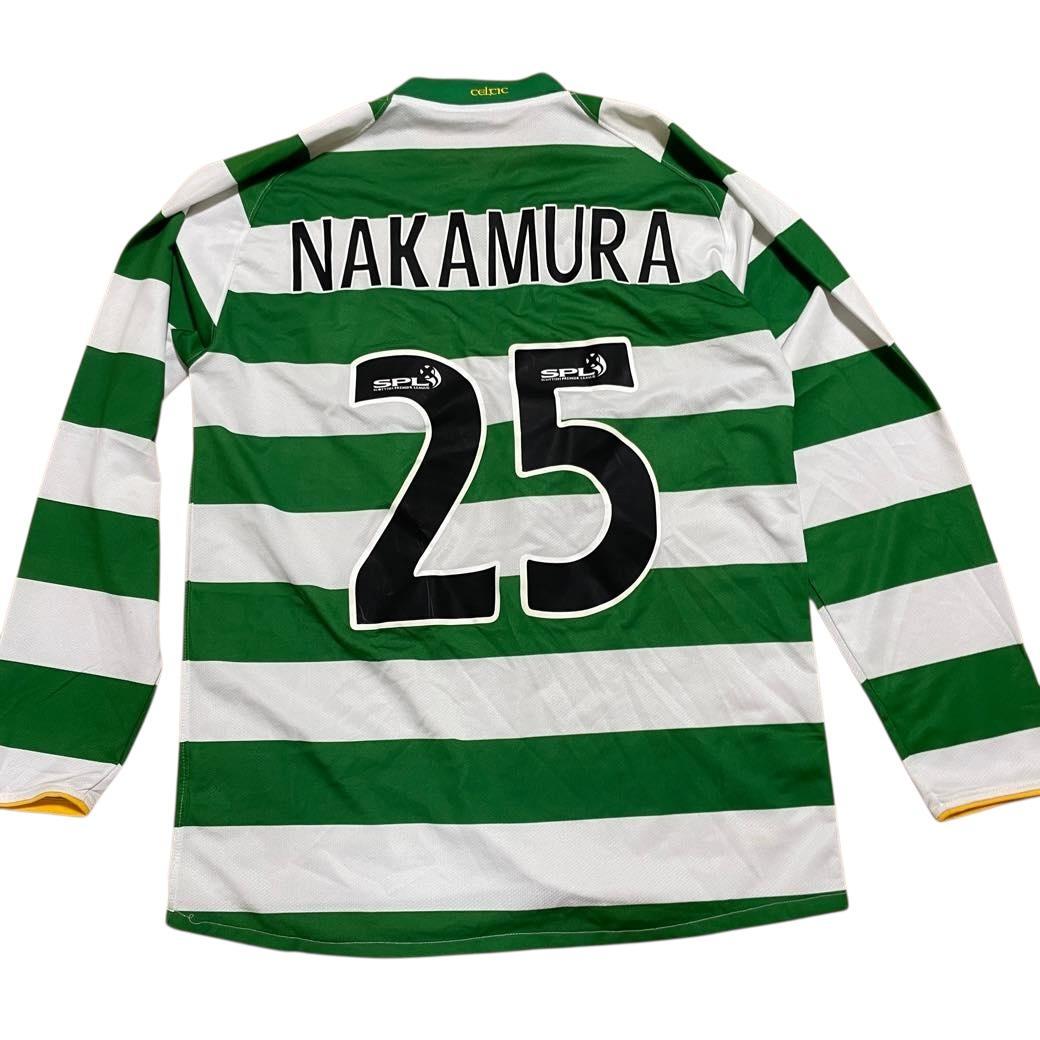 長袖 中村俊輔 セルティックス 25番 サッカーウェア