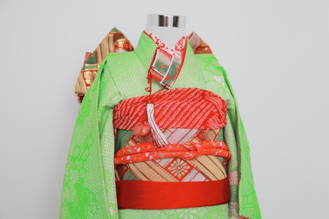 七五三　7歳　着物　セット　女の子 *a80