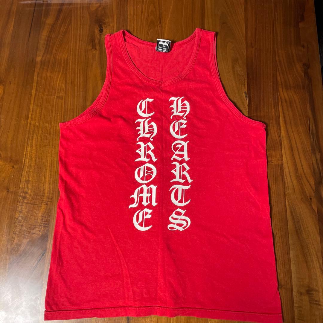 クロムハーツ　タンクトップ赤