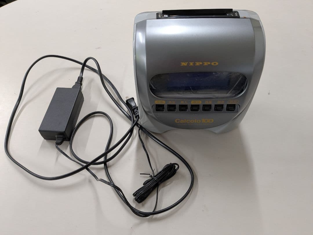 ニッポー タイムレコーダー 計算機能付 カルコロ100