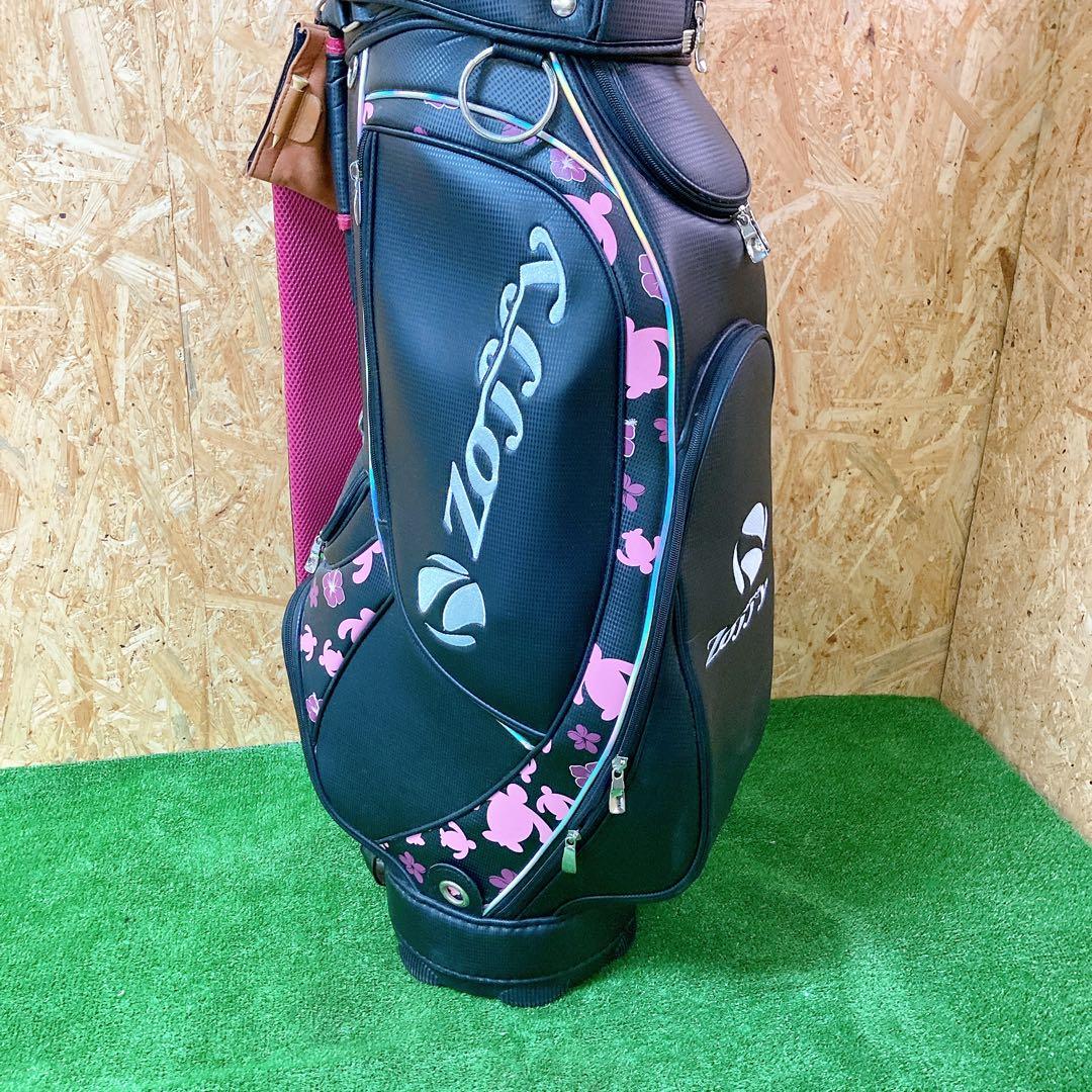 ZOFFY レディース　キャディーバッグ　ゴルフバッグ