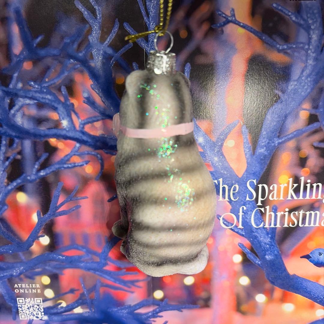 アスティエ・ド・ヴィラット　クリスマスオーナメント　スコティッシュフォールド②