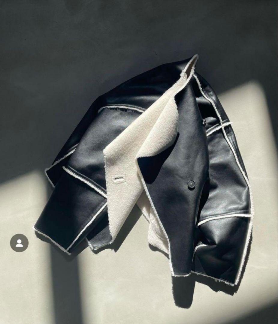 24AW リバーシブルムートンブルゾン