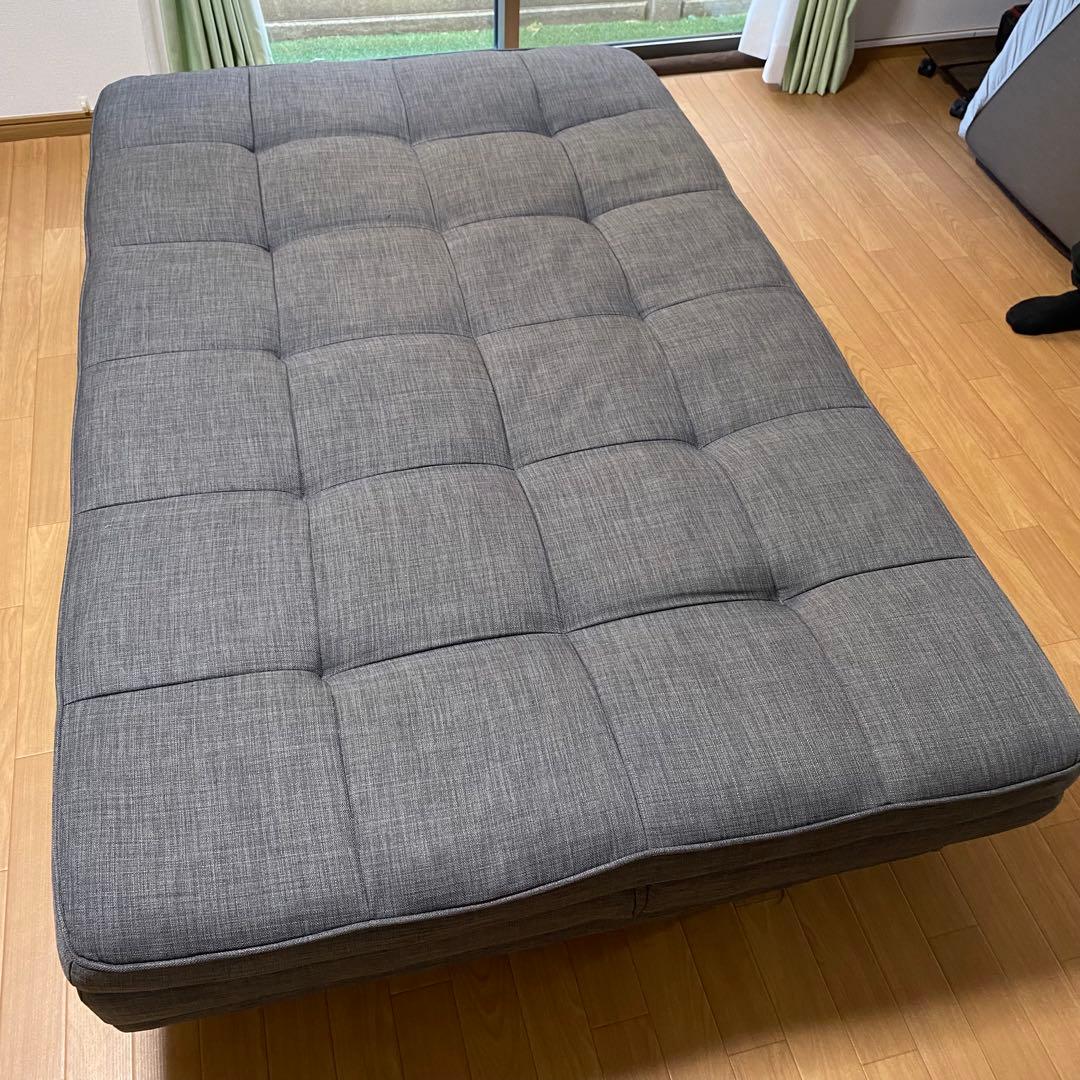 ソファ 3人掛け グレーオシャレ ソファーベッド