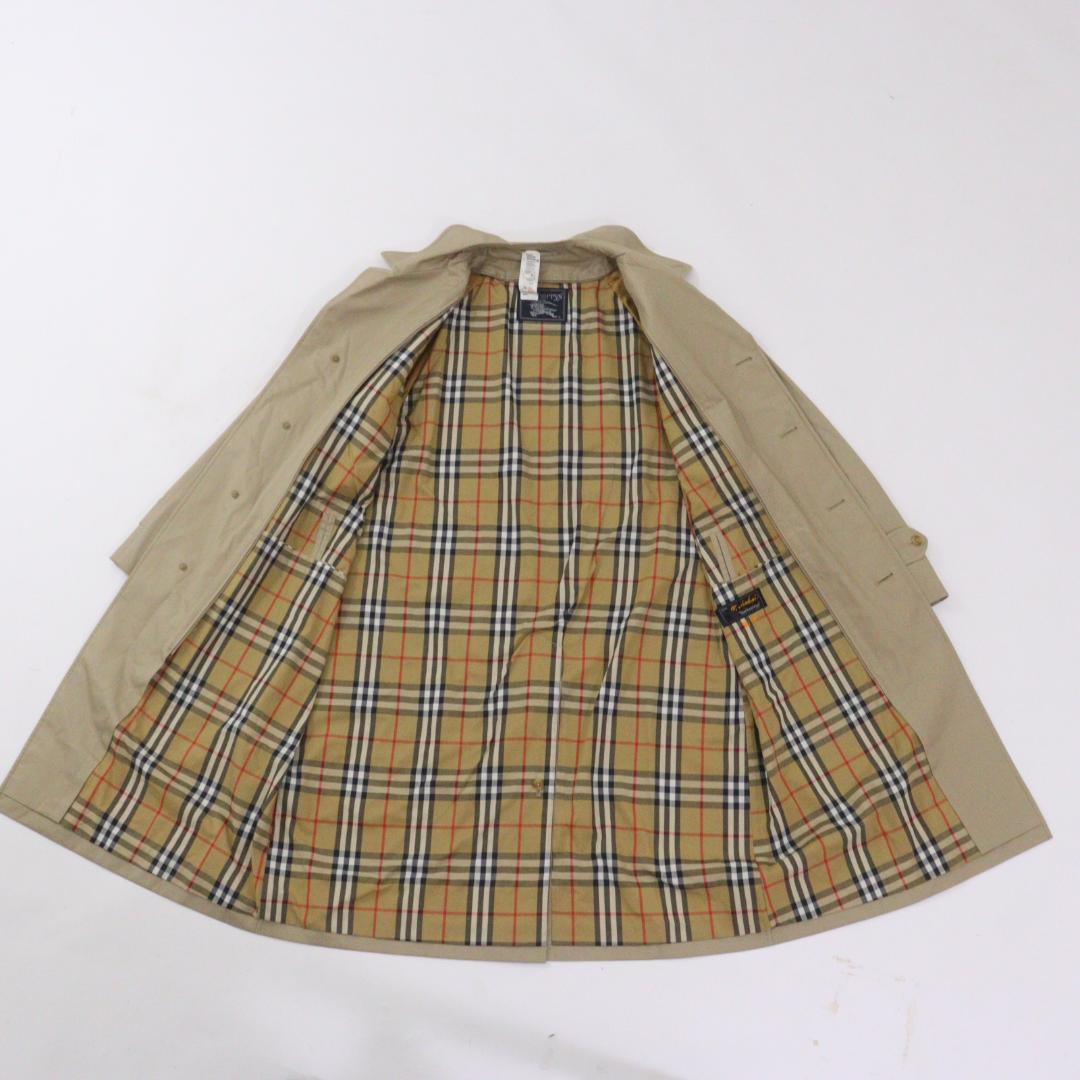 【極美品】Burberrys ステンカラーコート ノバチェック ライナー XL