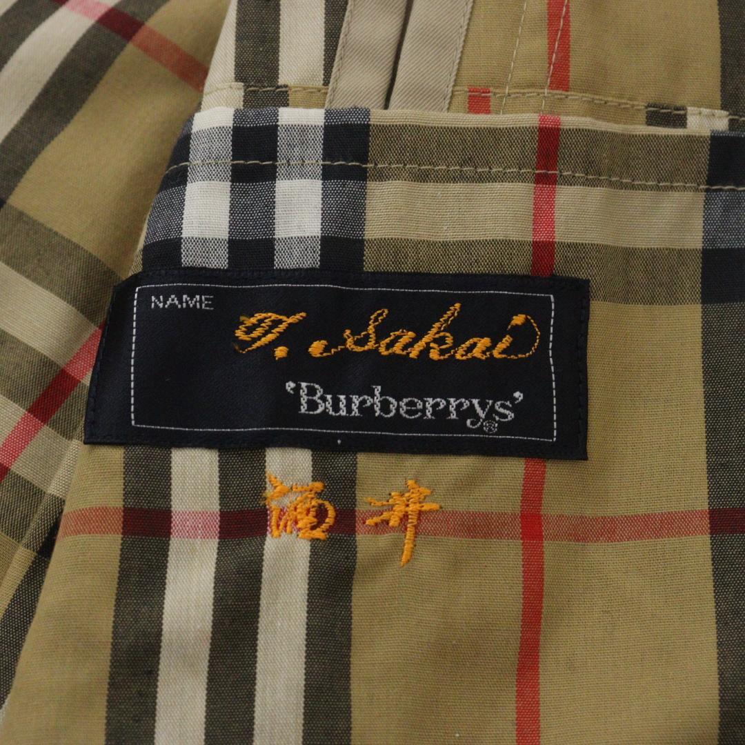 【極美品】Burberrys ステンカラーコート ノバチェック ライナー XL