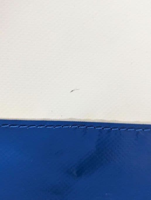 MARNI マルニ　PVC トートバッグ　バイカラー　白×ブルー