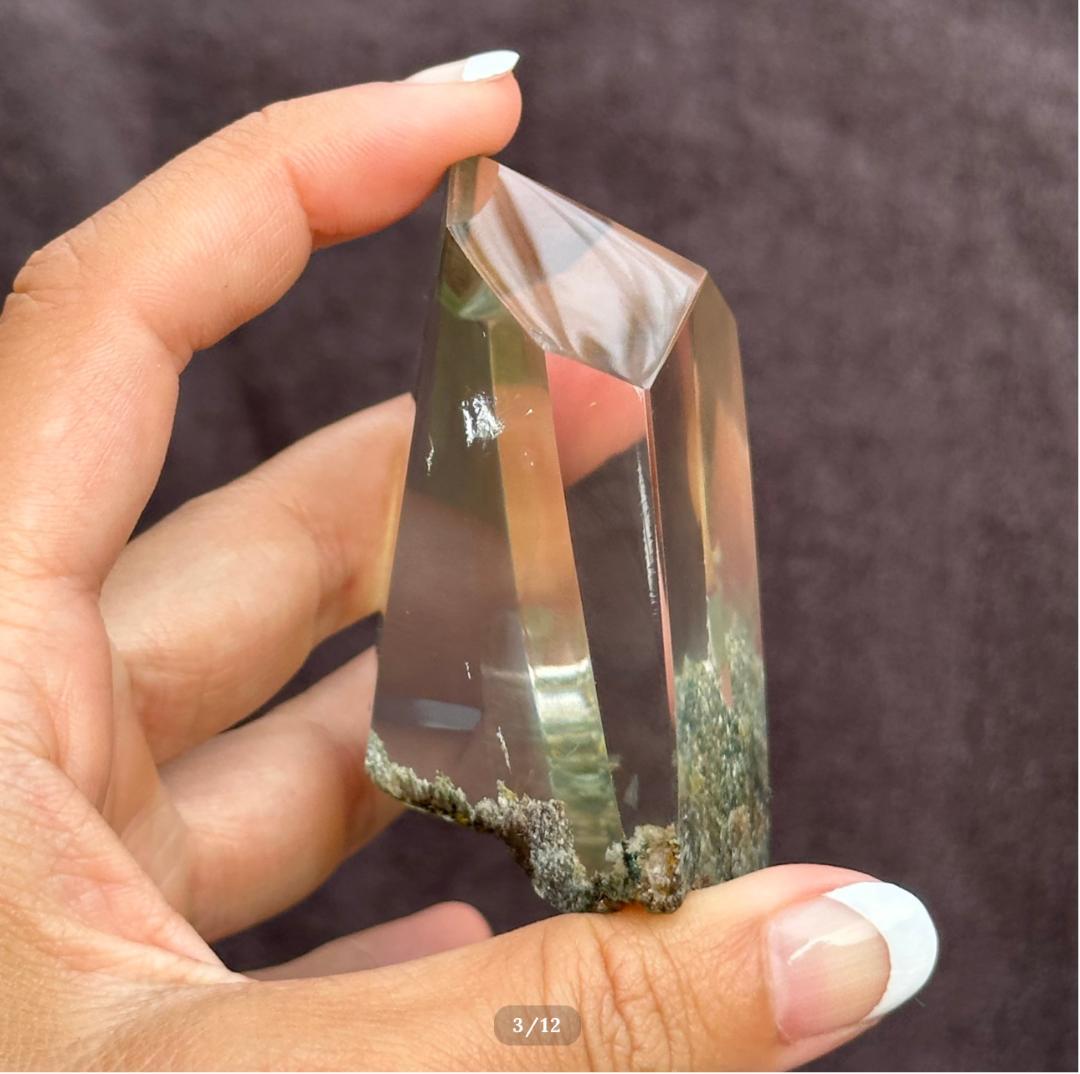 【ガーデン クォーツ】 ブラジル産 フリーフォーム