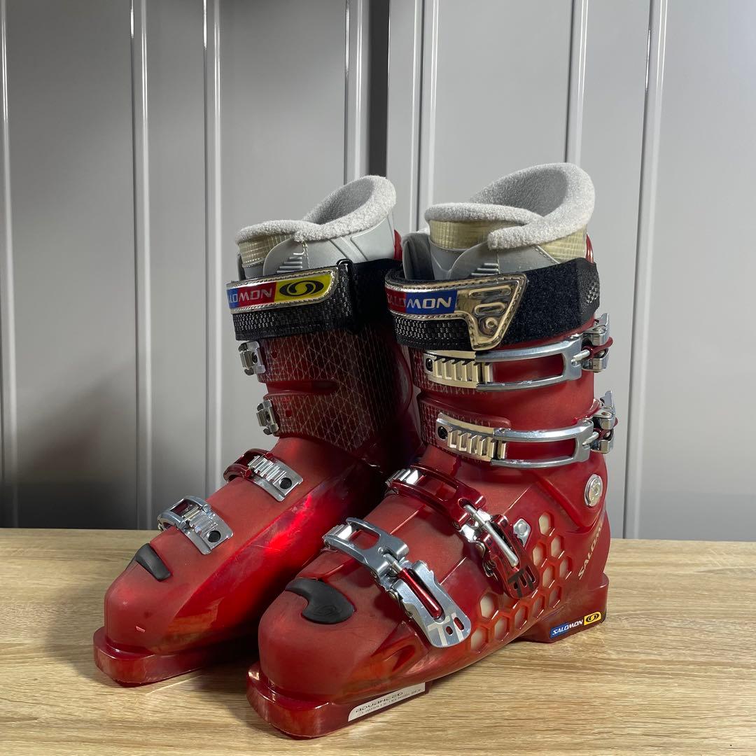 ATOMIC162cm SALOMON26/26.5cm スキーセット