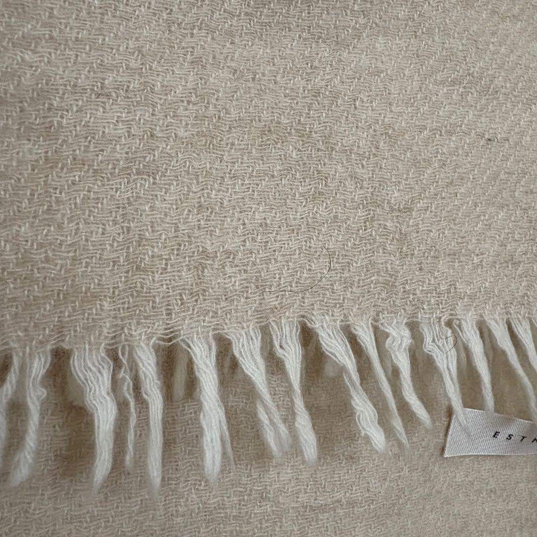 エストネーション フリンジ カシミヤ ストール 新品