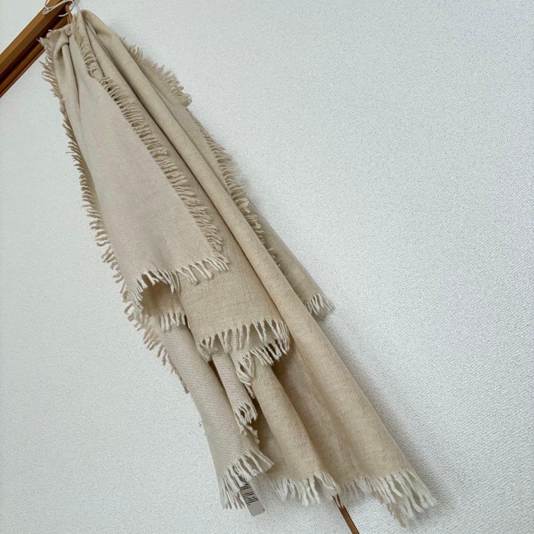 エストネーション フリンジ カシミヤ ストール 新品