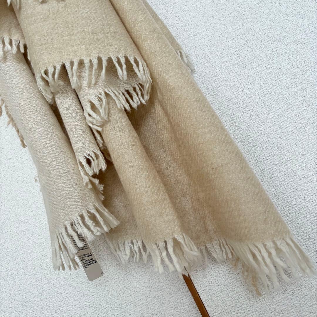 エストネーション フリンジ カシミヤ ストール 新品