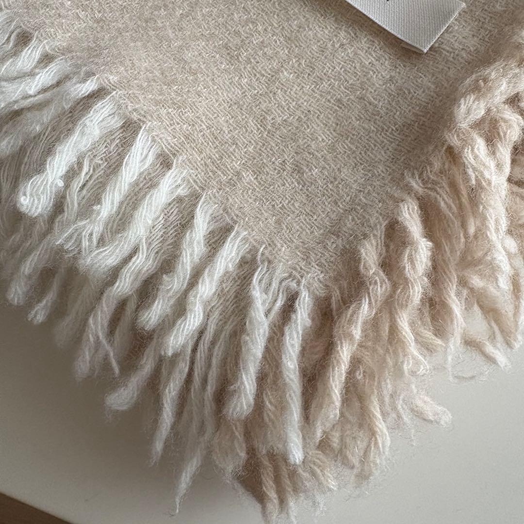 エストネーション フリンジ カシミヤ ストール 新品