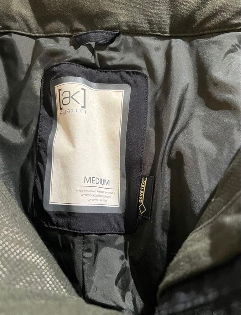 だ*ご様 Barton ak 最高級ライン　スノーボードパンツ　Mサイズ