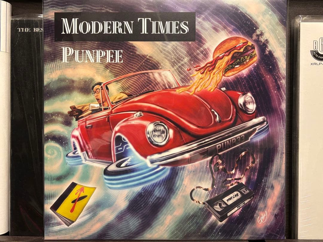 PUNPEE◾️MODERN TIMES◾️3LP◾️レコード◾️未再生、新品同様