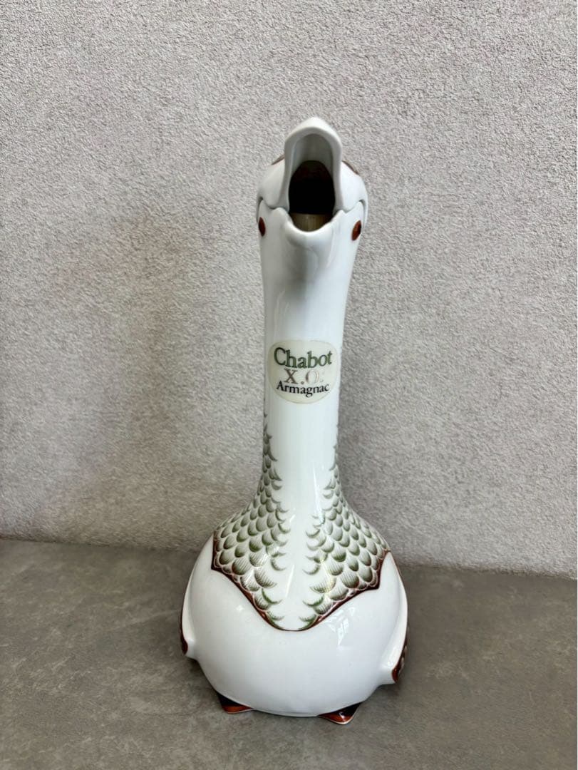 未開封 Chabot Armagnac グース陶器ボトル