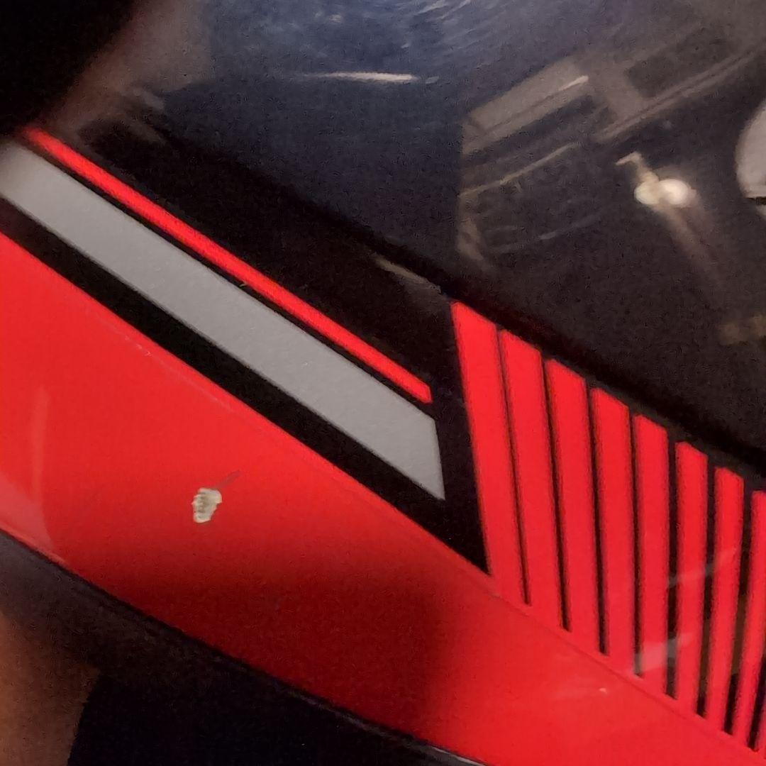 SHOEI フルフェイスヘルメット 赤黒