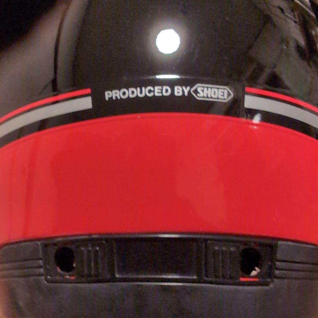 SHOEI フルフェイスヘルメット 赤黒