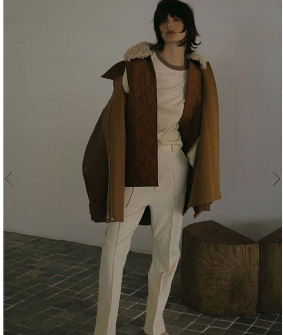 ETRETOKYO マルチファブリックリバーシブルコートＳエトレトーキョー