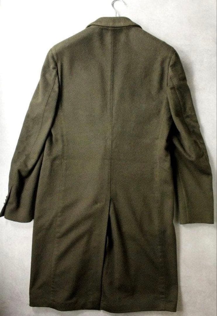 【1回のみ着用】LARDINI ラルディーニ カシミアチェスターコート50