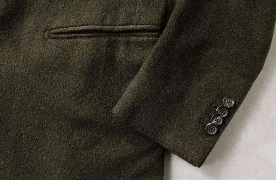 【1回のみ着用】LARDINI ラルディーニ カシミアチェスターコート50