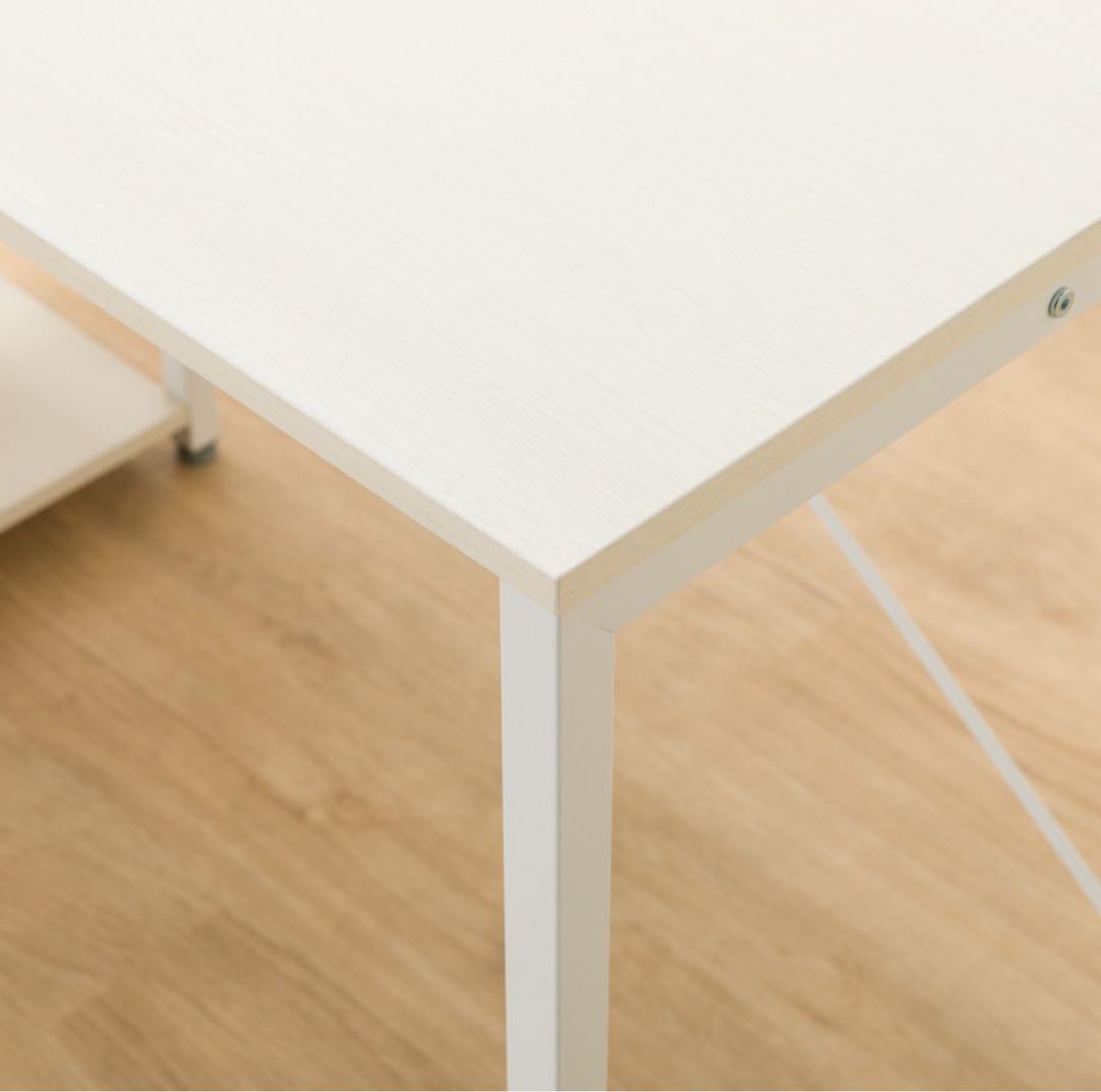 システムデスク(ZK002 110 WW) ホワイト(ニトリ)