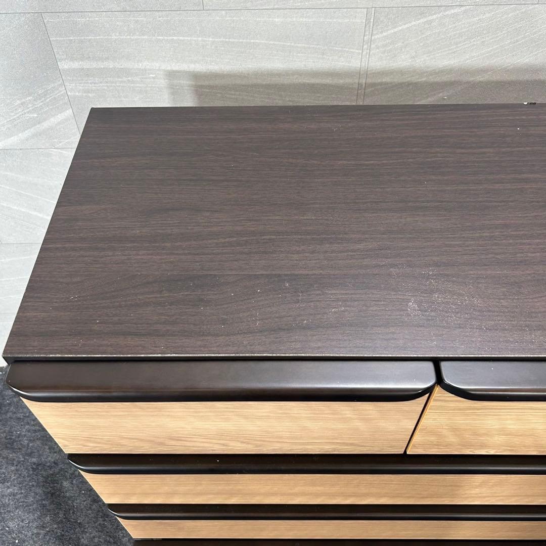 ニトリ ローチェスト ニーズ3 チェスト 4段 タンス ブラウン d4546