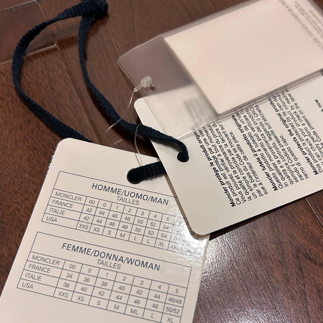 【美品】モンクレール　シャーパル　charpal ネイビー　ダウンコート　ロング