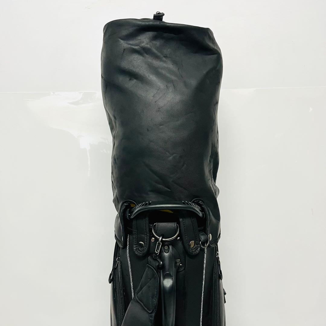 DESCENTE デサント　キャディバッグ　キャディバック　ゴルフバッグ　黒