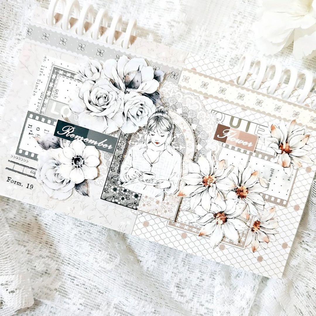 コラージュ素材　紙もの　素材紙　【2020】