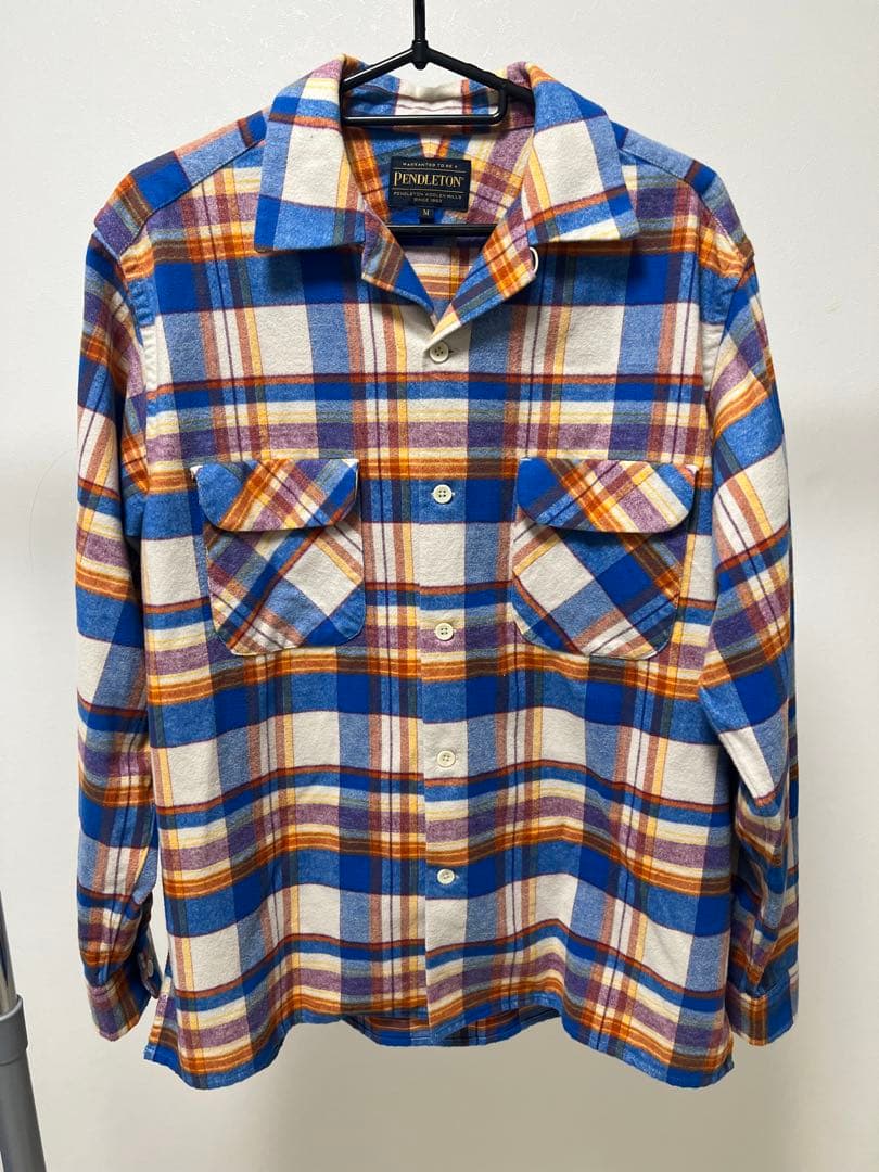 PENDLETON ボードシャツ 開襟 M