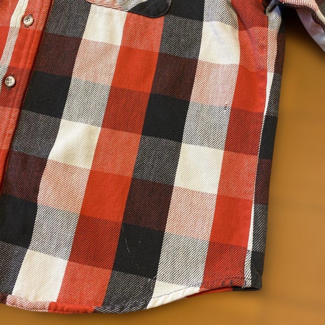 80s FIVE BROTHER ネルシャツ USA製