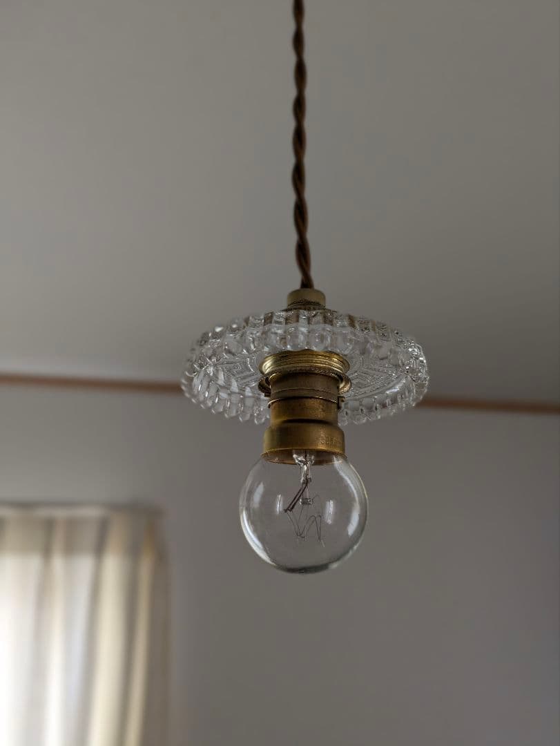 アンティーク 20年代 トライバル フランス ミニシャンデリア ミニシェード