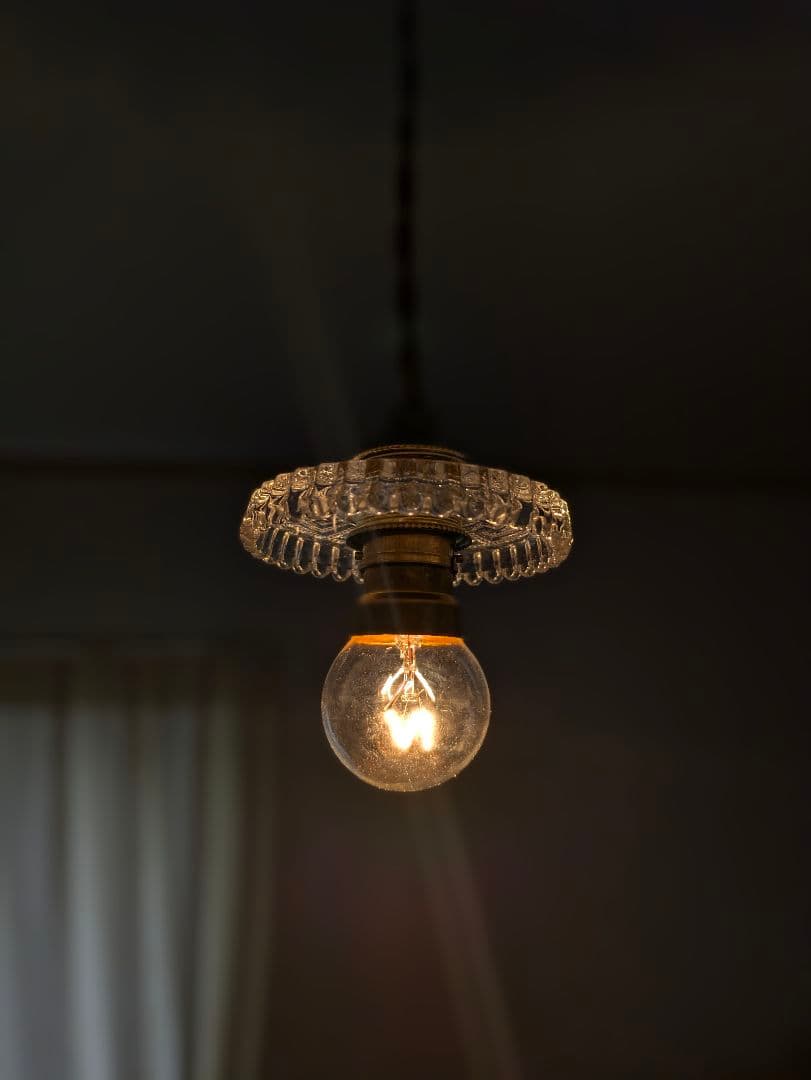 アンティーク 20年代 トライバル フランス ミニシャンデリア ミニシェード