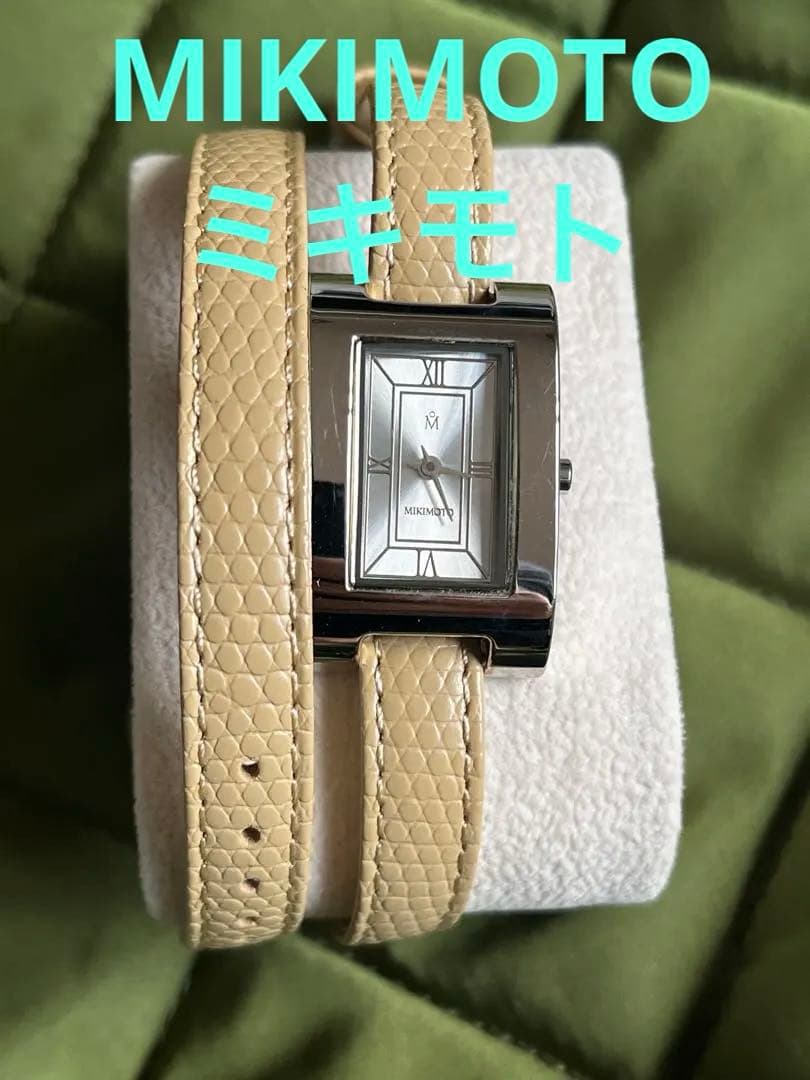 MIKIMOTO ミキモト　御木本　レディース　ウォッチ　腕時計　未使用　稼働品