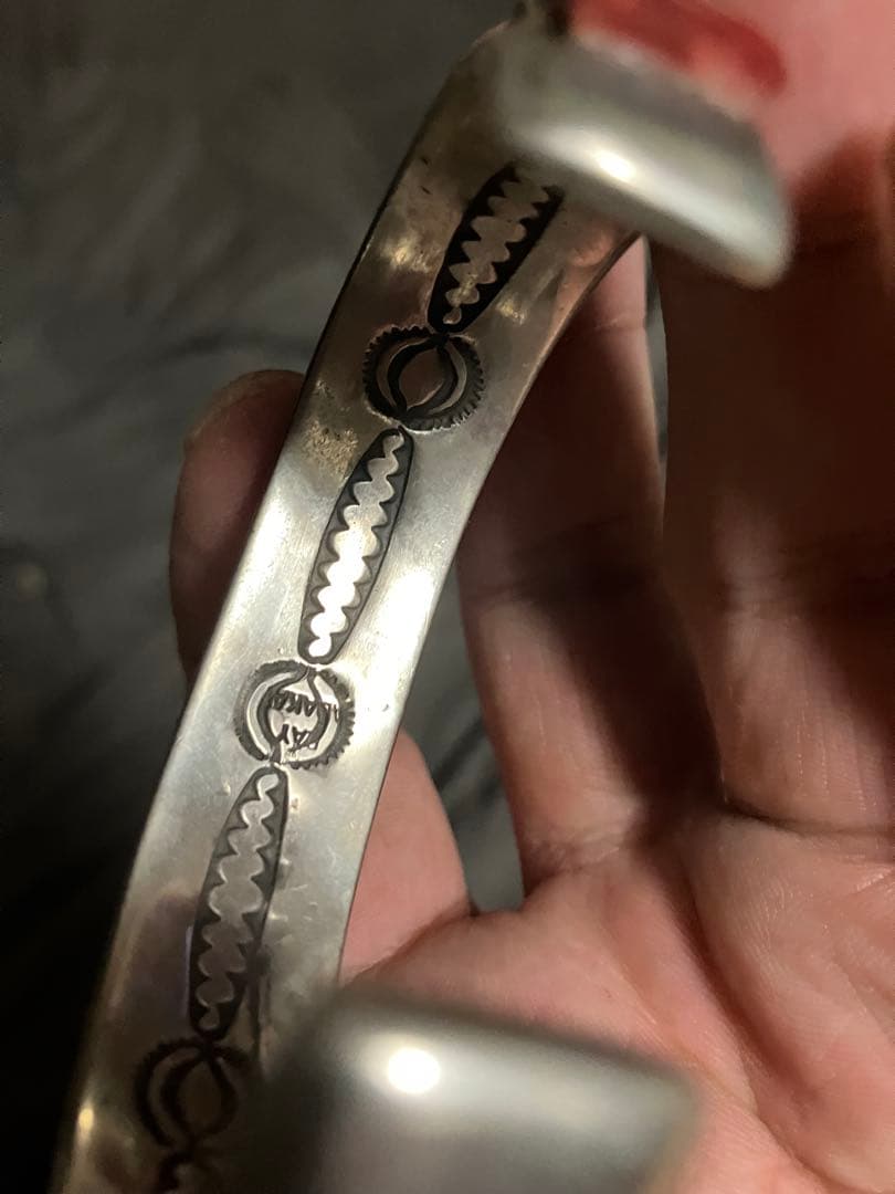 レイアダカイ　インレイバングル　インディアンジュエリー　リング　ネイティブ