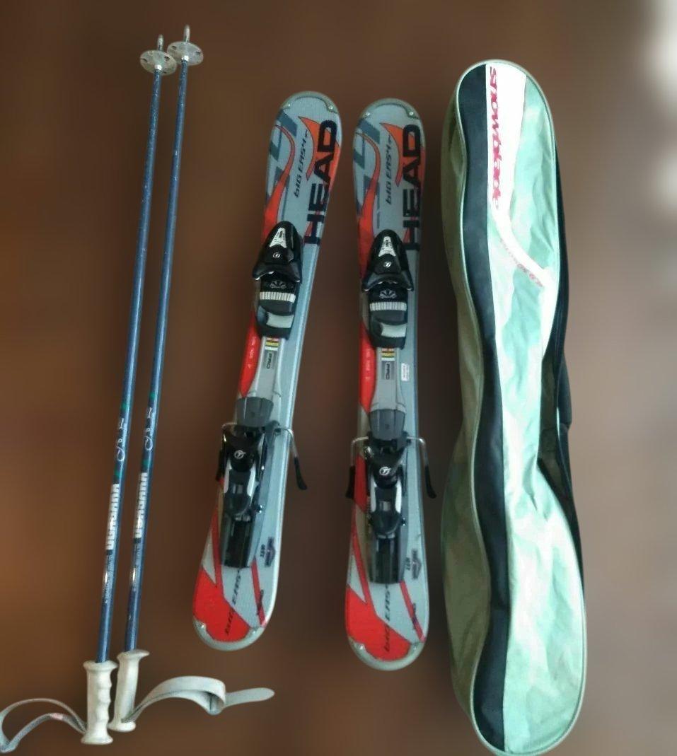 HEADショートスキーボード 　　　　　　BIG EASY ポール付