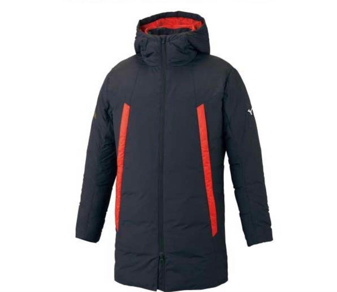 ミズノ モレリア ダウンジャケット ハーフコート P2ME050209