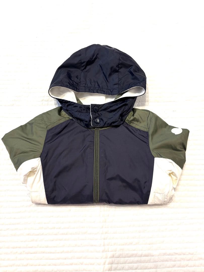 美品 MONCLER baby ナイロン パーカー アウター 80cm