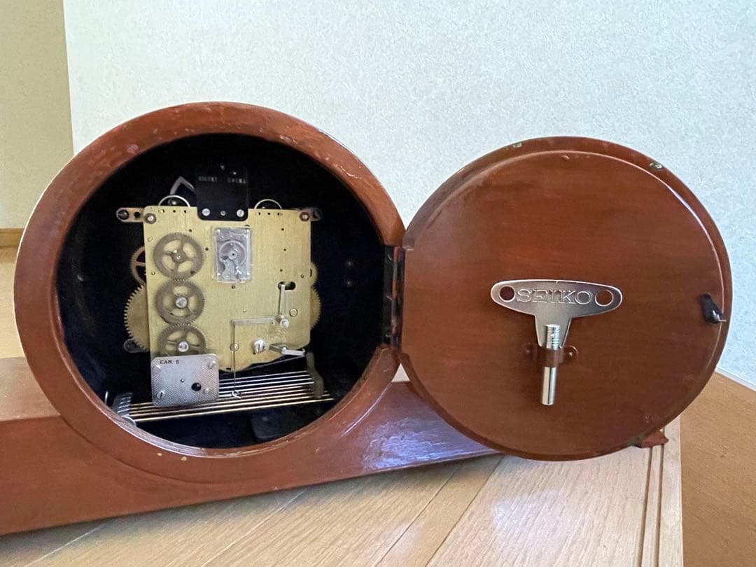 SEIKO ウエストミンスター　ぜんまい時計 昭和レトロ　稼働品　希少時計　美品